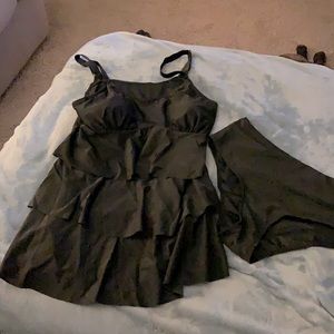 Women’s black swim dress (NWOT)